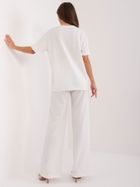 Komplet damski, biały, Lakerta