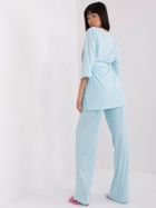 Komplet damski, niebieski, Lakerta