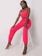 Komplet damski, różowy, Ex Moda