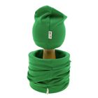 Komplet dziecięcy, Czapka, Komin, zielony, Nicol