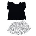 Komplet dziewczęcy, Bluzka z krótkim rękawem, Szorty, mix, Nicol