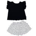 Komplet dziewczęcy, Bluzka z krótkim rękawem, Szorty, mix, Nicol