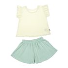 Komplet dziewczęcy, Bluzka z krótkim rękawem, Szorty, mix, Nicol