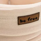 Komplet dziewczęcy, Czapka, Komin, beżowy, Nicol