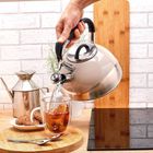 Konighoffer, czajnik stal nierdzewna, 3.0l, Hazel, cappuccino