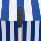 Koopman, baldachim przeciwsłoneczny z słupkami, niebieski, 297-170 cm