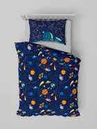 Kosmos, 2-częściowy komplet pościeli bawełnianej, 160-200 cm