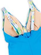 Kostium kąpielowy damski jednoczęściowy, niebieski, Mariss