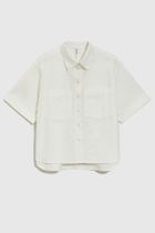 Koszula damska, biała, Moodo