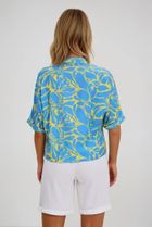 Koszula damska, niebieska, Moodo