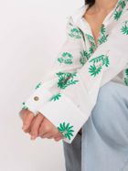 Koszula damska z długim rękawem, oversize, mix, Lakerta