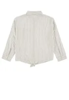 Koszula dziewczęca z długim rękawem, ecru, Tom Tailor