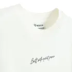 Koszulka off-white z haftem NOWEAR