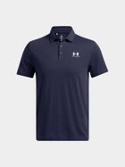 Koszulka polo męska z krótkim rękawem, granatowa, Under Armour