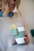 Koziol, Lilli, pojemnik wielofunkcyjny na kubek, fioletowy, 2 szt.