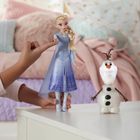 Kraina Lodu 2, Elsa i Olaf, zestaw interaktywny, lalka i figurka