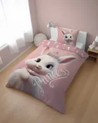Królik, 2-częściowy komplet pościeli, 160-200 cm