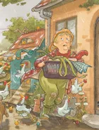 Krowa Matylda i deszcz