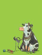 Krowa Matylda się nudzi