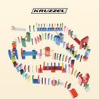 Kruzzel, domino drewniane, 360 elementów