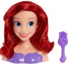 Księżniczki Disneya, Arielka, głowa do stylizacji, zestaw ze szczotką