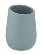 Kubek na szczoteczki, ceramiczny, Badi, błękitny
