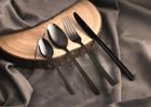 Kulig, widelec obiadowy, Piano Shiny, black