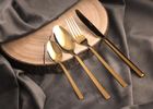 Kulig, Widelec obiadowy, Piano Shiny, gold