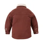 Kurtka chłopięca, polarowa, brązowa, Eevi