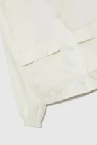 Kurtka damska, biała, Moodo