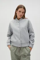 Kurtka damska, szara, Moodo