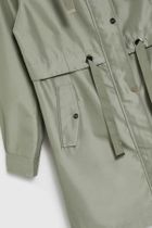 Kurtka damska z kapturem, khaki, Moodo