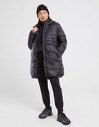 Kurtka damska z kapturem, ocieplana, czarna, Champion