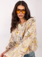 Kurtka damska, żółta, Italy Moda