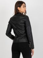 Kurtka ramoneska damska, czarna, Forget Me Not Fashion