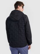 Kurtka techniczna męska z kapturem, czarna, 4F