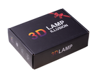 Lampka nocna LED, 3D, Gwiezdne Wojny, Gwiazda Śmierci, hologram + pilot