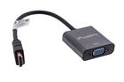Lanberg, adapter, AD-0017-BK, HDMI M - D-Sub, VGA F, 0,20m, czarny