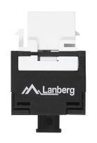 Lanberg, moduł keystone, bez narzędziowy do patch paneli, KSU5-2000, kat. 5e