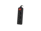 Lanberg, przedłużacz, 1,5 m, PS1-03E-0150-BK