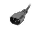 Lanberg, Rack, listwa zasilająca, 3xTypE, 10A, 2 m, PDU-03E-0200-IEC-BK