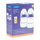 Lansinoh, NaturalWave, butelki ze smoczkami, rozmiar S, 160 ml, 2 szt.