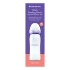 Lansinoh, NaturalWave, szklana butelka do karmienia ze smoczkiem, rozmiar M, 240 ml