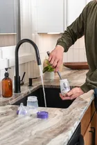 Lansinoh, NaturalWave, zestaw startowy butelek do karmienia ze smoczkami, rozmiar S, M, L