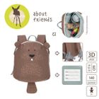 Lassig, About Friends, Bóbr, plecak dla przedszkolaka