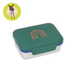Lassig, Little Gang, lunchbox ze stali nierdzewnej, Rainbow Green