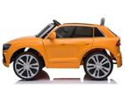 Lean Cars, Audi Q8, pojazd na akumulator, pomarańczowy lakierowany