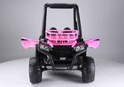 Lean Cars, Jeep, pojazd buggy na akumulator, JS360-1, różowy