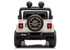 Lean Cars, Jeep Rubicon, pojazd na akumulator 4-4, DK-JWR556 4-200W 24V, biały