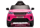 Lean Cars, Land Rover Discovery, pojazd na akumulator, DLS-K06, różowy